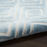 nourison care free caf03 blue rug