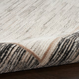 nourison desire dsr02 grey black rug