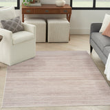 nourison washable essentials wae01 ivory mocha rug