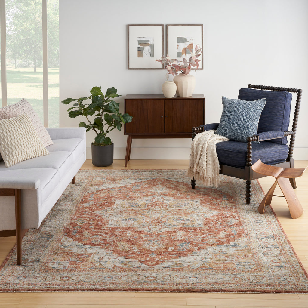nourison sahar shr06 ivory multicolor rug