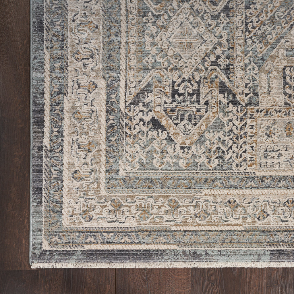 nourison lynx lnx01 ivory charcoal rug