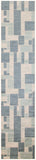 nourison astra machine washable asw09 blue ivory rug