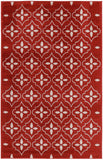nourison nourison essentials nre04 brick ivory rug