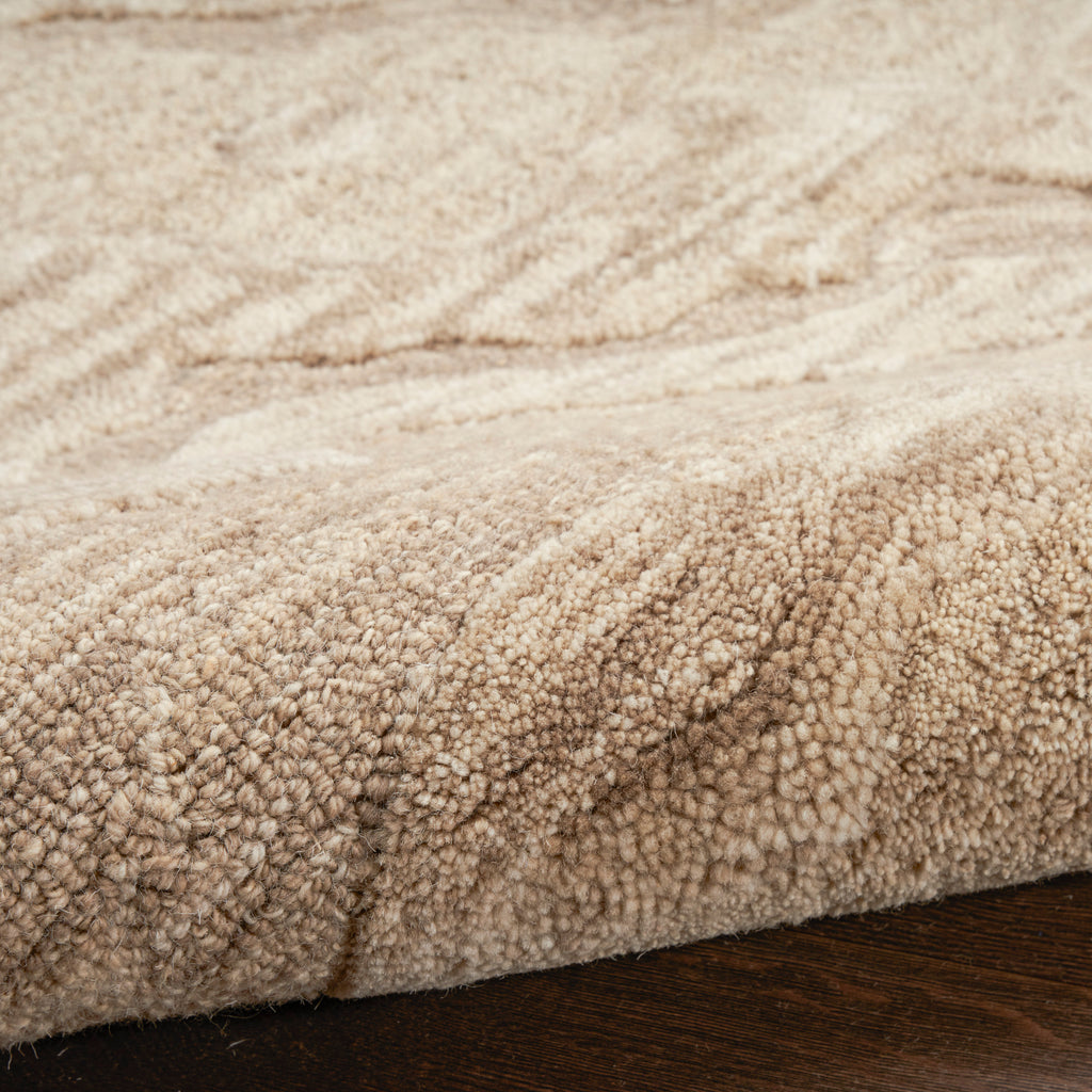 nourison graceful gru01 taupe rug