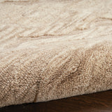 nourison graceful gru01 taupe rug