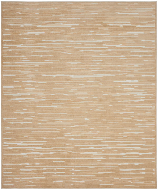 nourison care free caf04 taupe rug