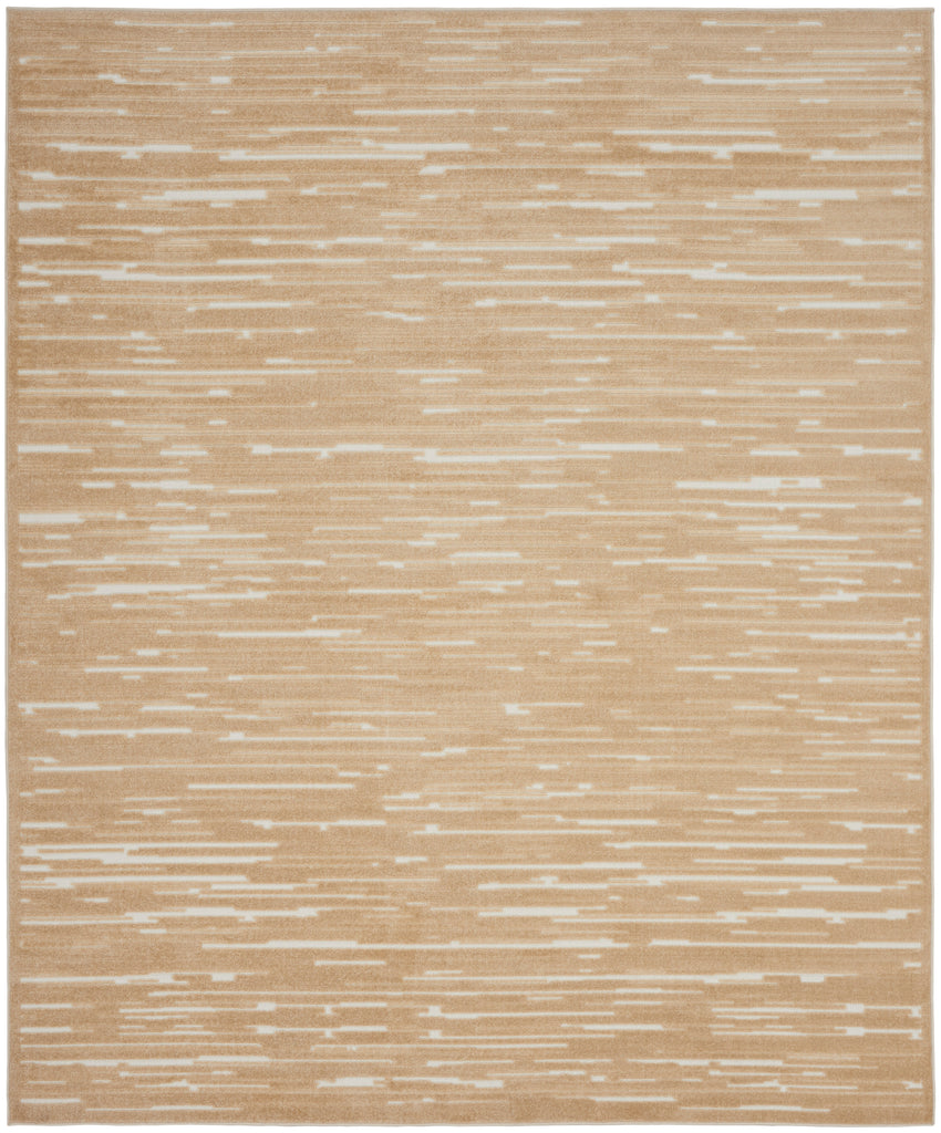 nourison care free caf04 taupe rug