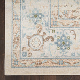 nourison astra machine washable asw13 ivory blue rug