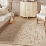 nourison alessia ale01 beige rug