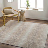 Hauteloom Pointblank PNTB Gray Machine Made Polypropylene Rug