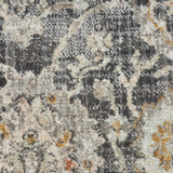nourison oushak home ous01 charcoal rug