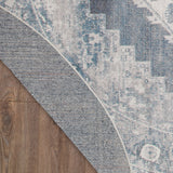 nourison astra machine washable asw11 blue ivory rug