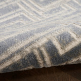 nourison serenity home srh04 blue ivory rug