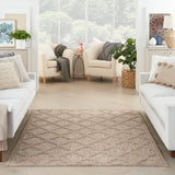 nourison easy care nes01 natural beige rug