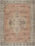 Hauteloom Powhatan POWHA Camel Machine Made Chenille-Polyester Rug