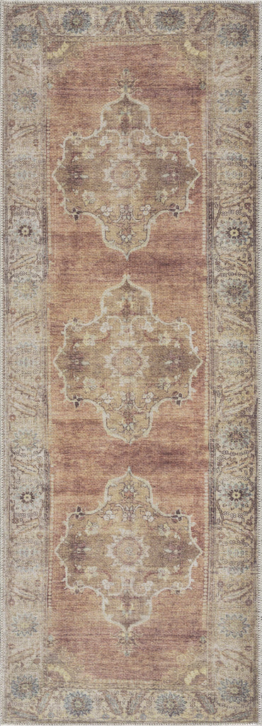 Hauteloom Powhatan POWHA Camel Machine Made Chenille-Polyester Rug