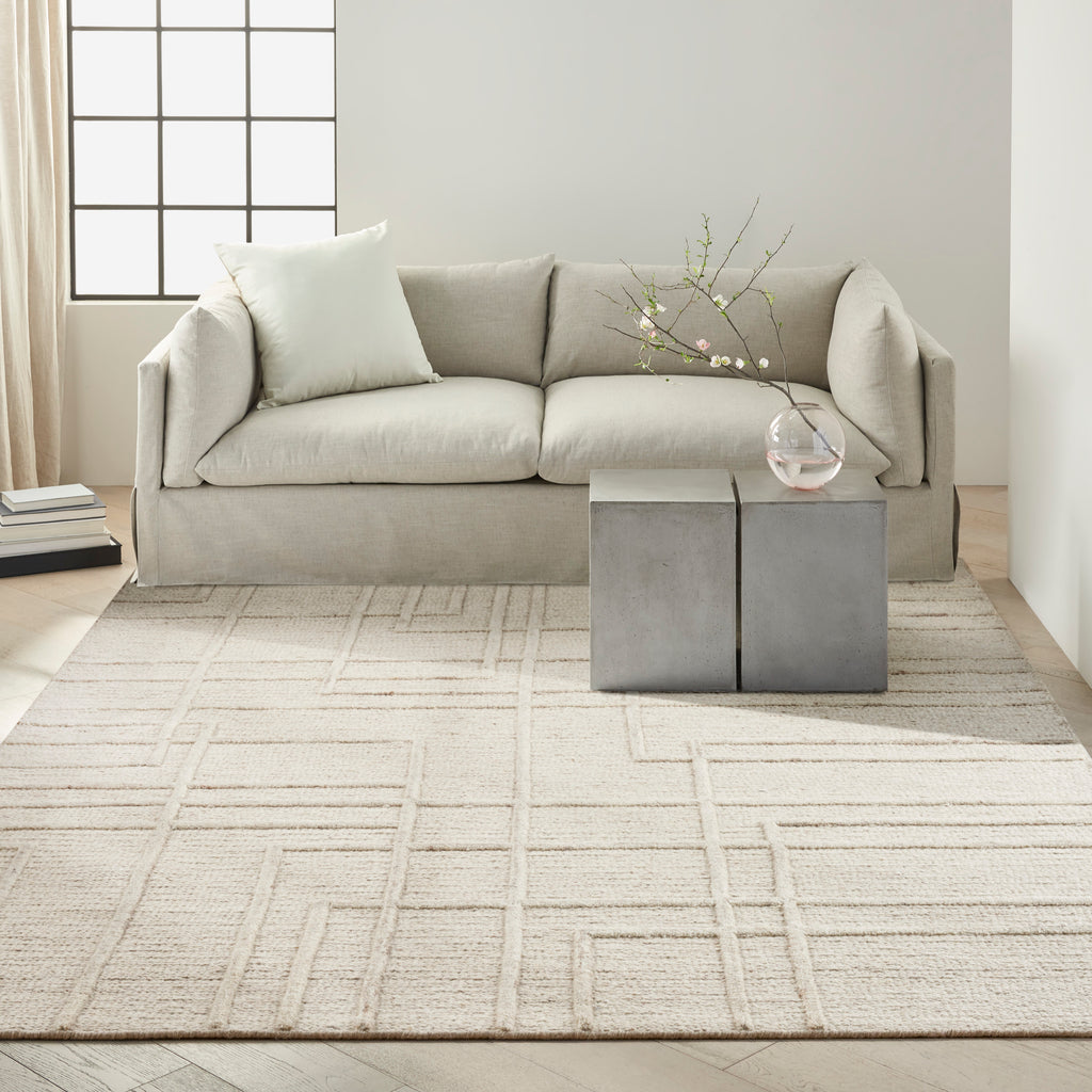 nourison ck045 impressions imp01 sand rug