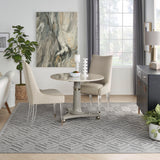 nourison versatile nrv01 silver grey rug