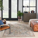 nourison sahar shr01 blue rug