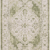 nourison astra machine washable asw11 ivory green rug