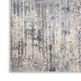 nourison ck022 infinity ifn04 ivory grey blue rug