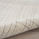 nourison andes and03 ivory grey rug