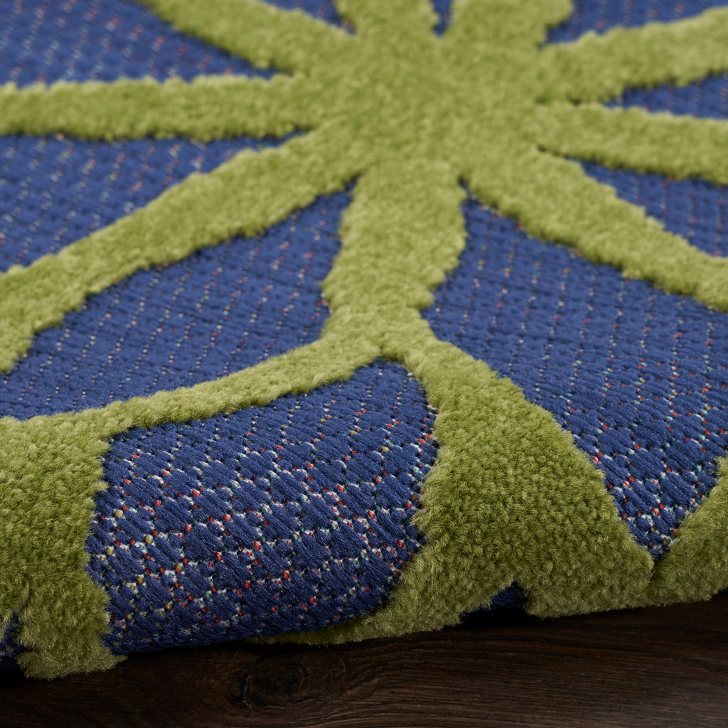 nourison aloha alh05 navy multicolor rug