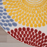 nourison aloha alh29 multicolor rug