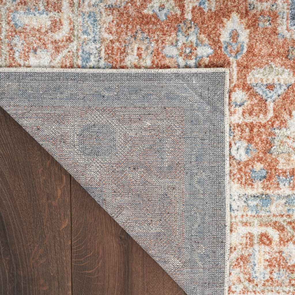 nourison astra machine washable asw11 denim multicolor rug