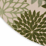 nourison aloha alh05 ivory green rug