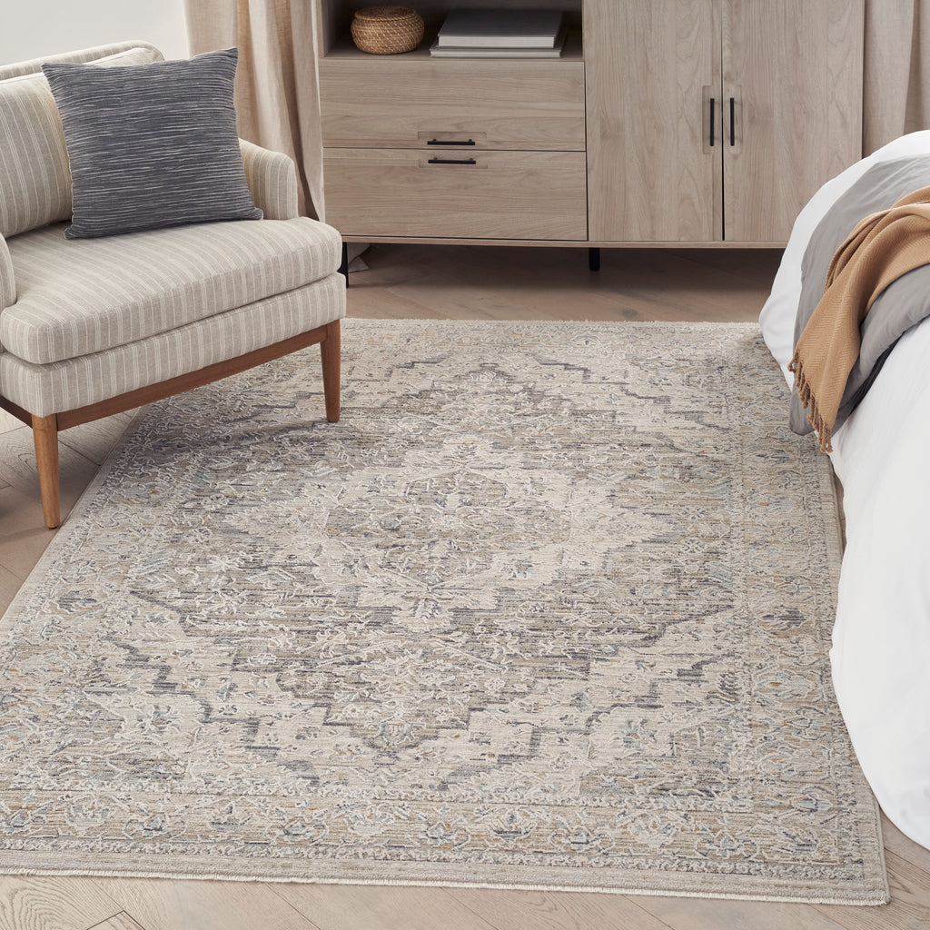 nourison lynx lnx04 ivory taupe rug