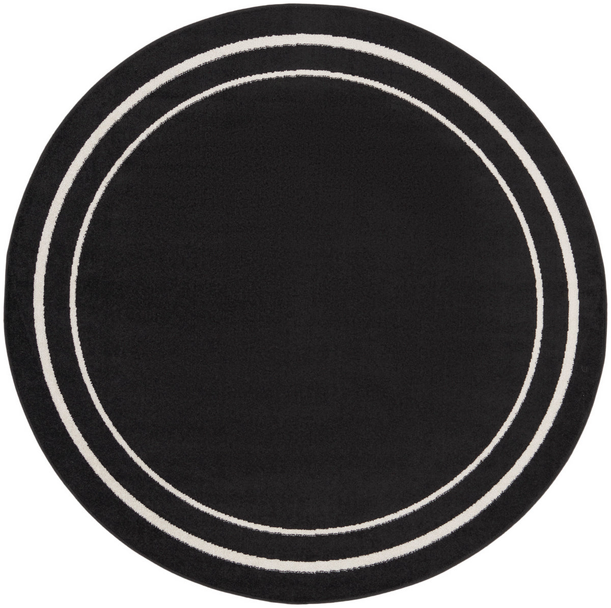 nourison nourison essentials nre02 black ivory rug