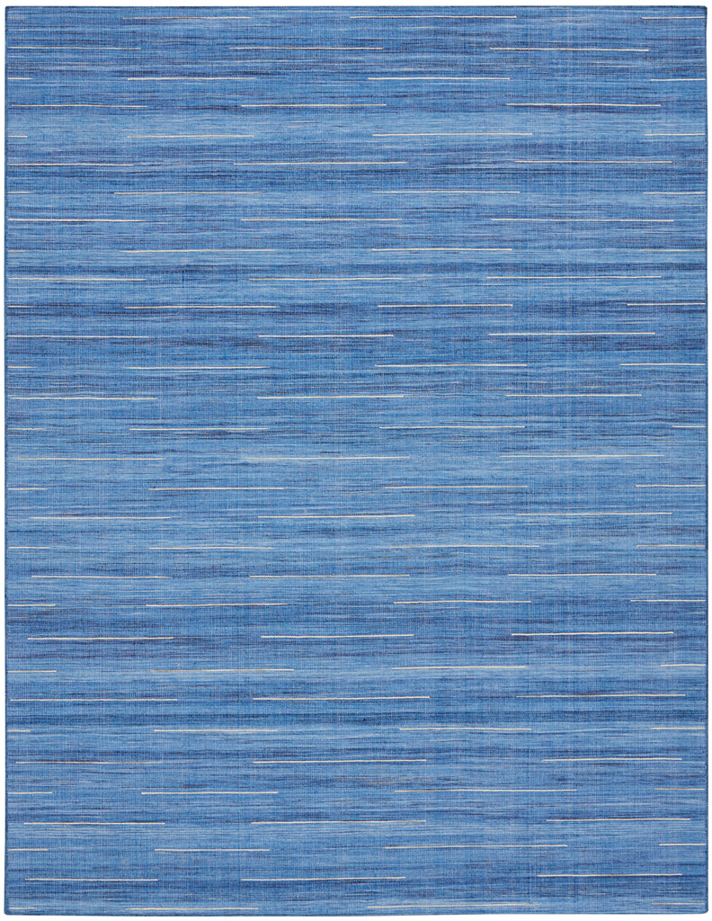 nourison interweave iwv01 denim rug