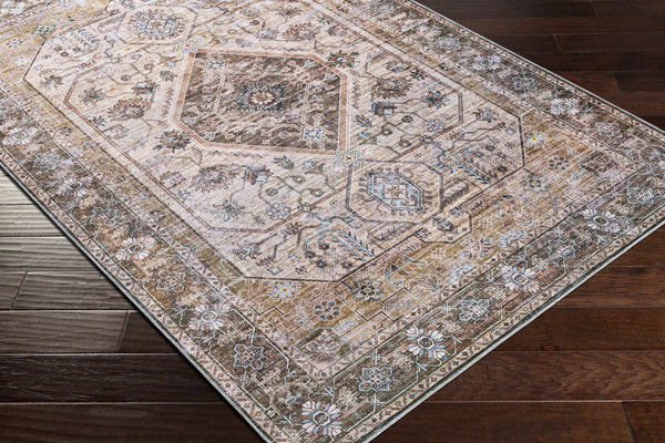 Hauteloom Progress PROGR Ice Blue Machine Made Polyester Rug