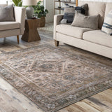 Hauteloom Progress PROGR Ice Blue Machine Made Polyester Rug