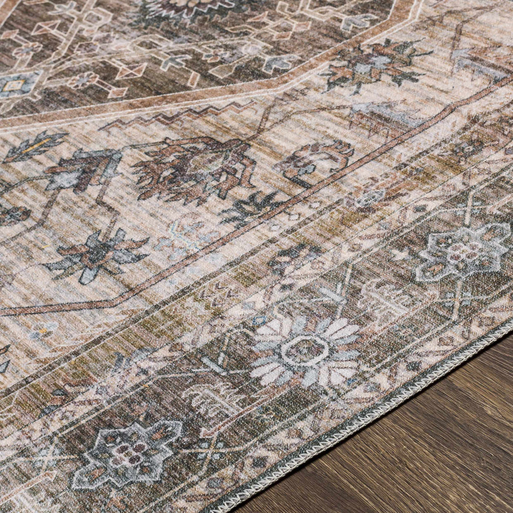 Hauteloom Progress PROGR Ice Blue Machine Made Polyester Rug