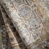 Hauteloom Progress PROGR Ice Blue Machine Made Polyester Rug