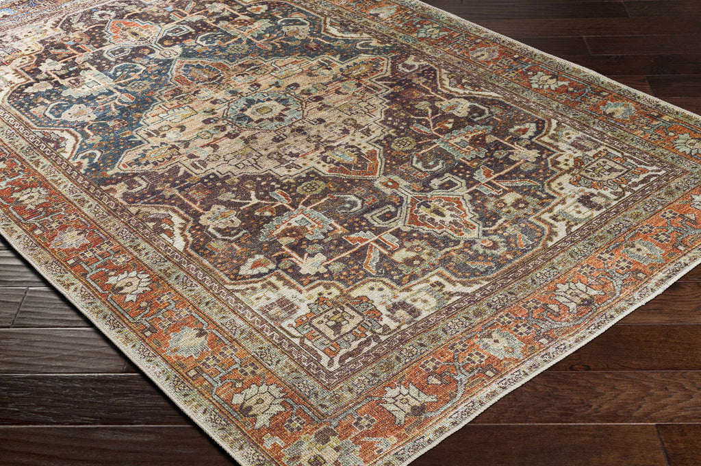 Hauteloom Portlaw PRTLW Charcoal Machine Made Polyester Rug