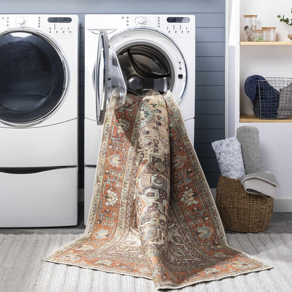 Hauteloom Portlaw PRTLW Charcoal Machine Made Polyester Rug