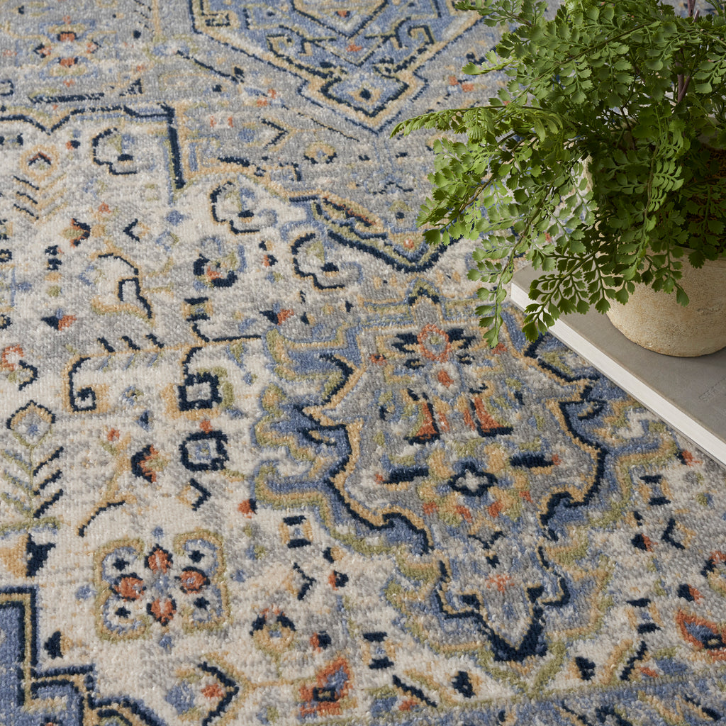 nourison nourison essentials persian nre07 blue rug