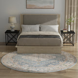 nourison astra machine washable asw11 silver blue rug