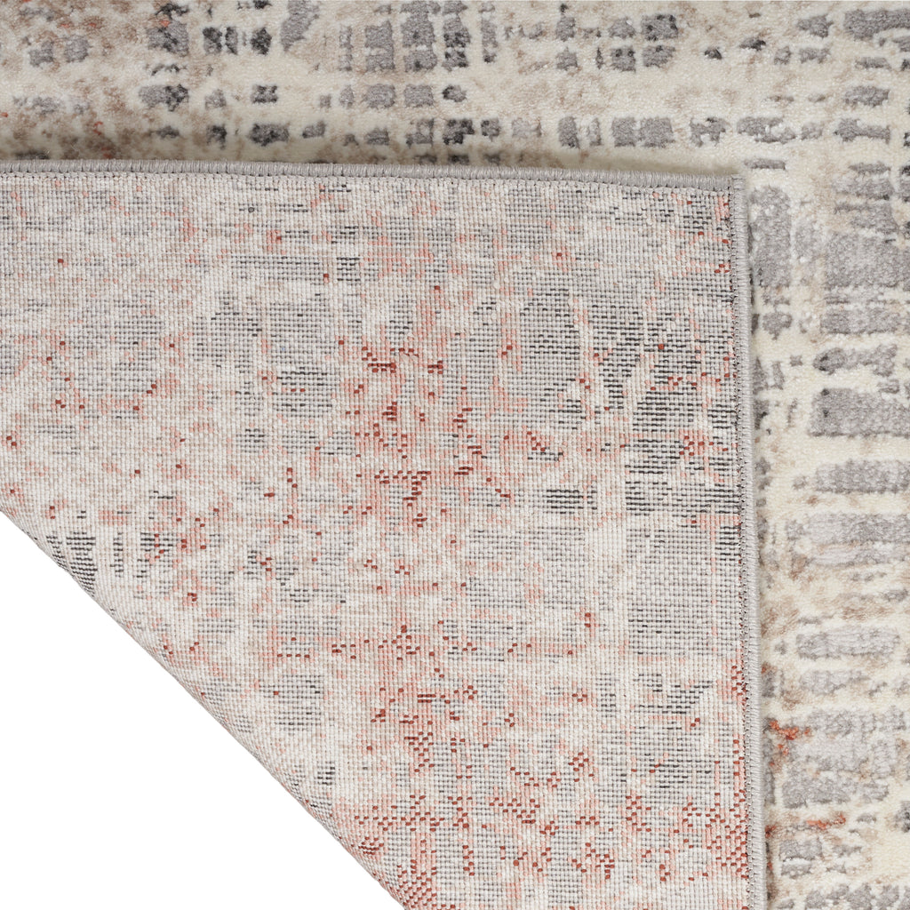 nourison ck022 infinity ifn01 rust multicolor rug