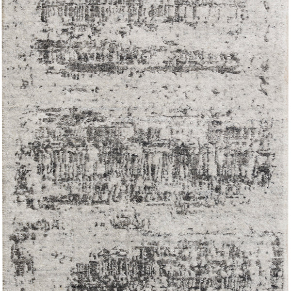 nourison harmony hay01 ivory charcoal rug