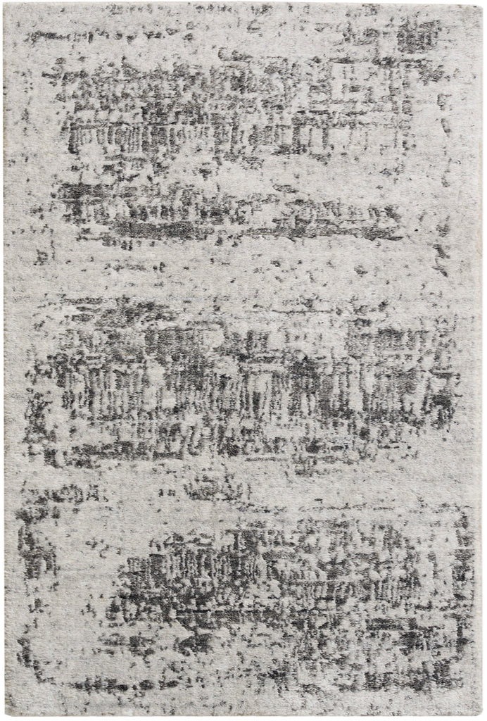 nourison harmony hay01 ivory charcoal rug