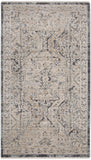 nourison lynx lnx01 ivory charcoal rug