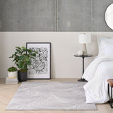 nourison central park west cep02 grey rug
