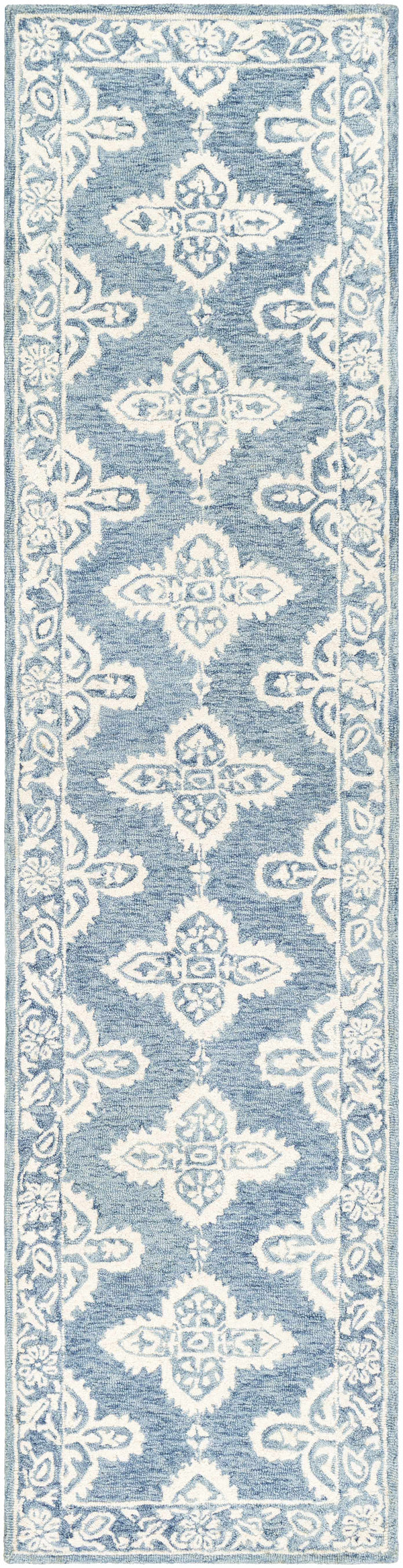 Hauteloom Passaic PSS Blue Hand Tufted Wool Rug