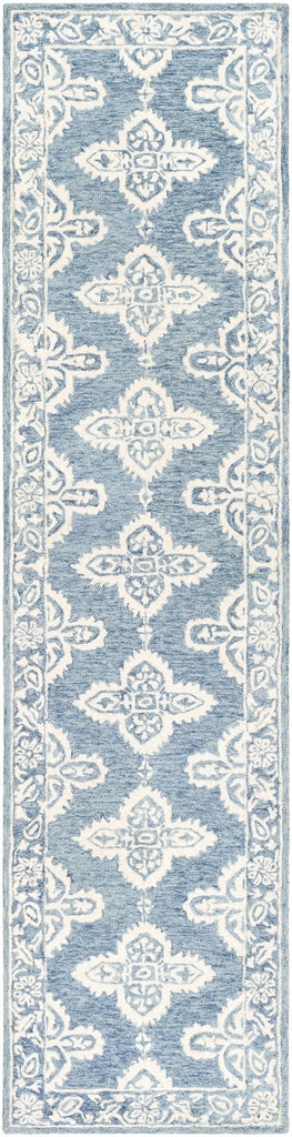Hauteloom Passaic PSS Blue Hand Tufted Wool Rug