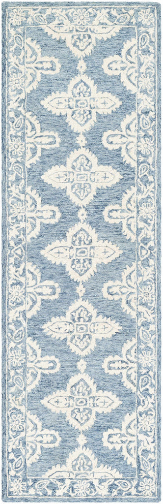 Hauteloom Passaic PSS Blue Hand Tufted Wool Rug