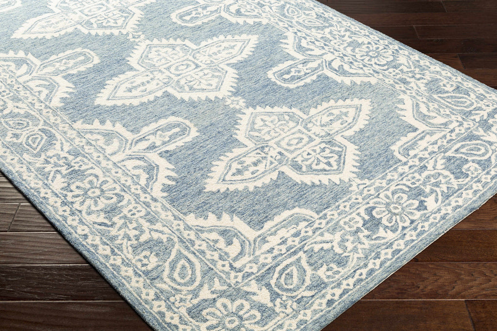 Hauteloom Passaic PSS Blue Hand Tufted Wool Rug